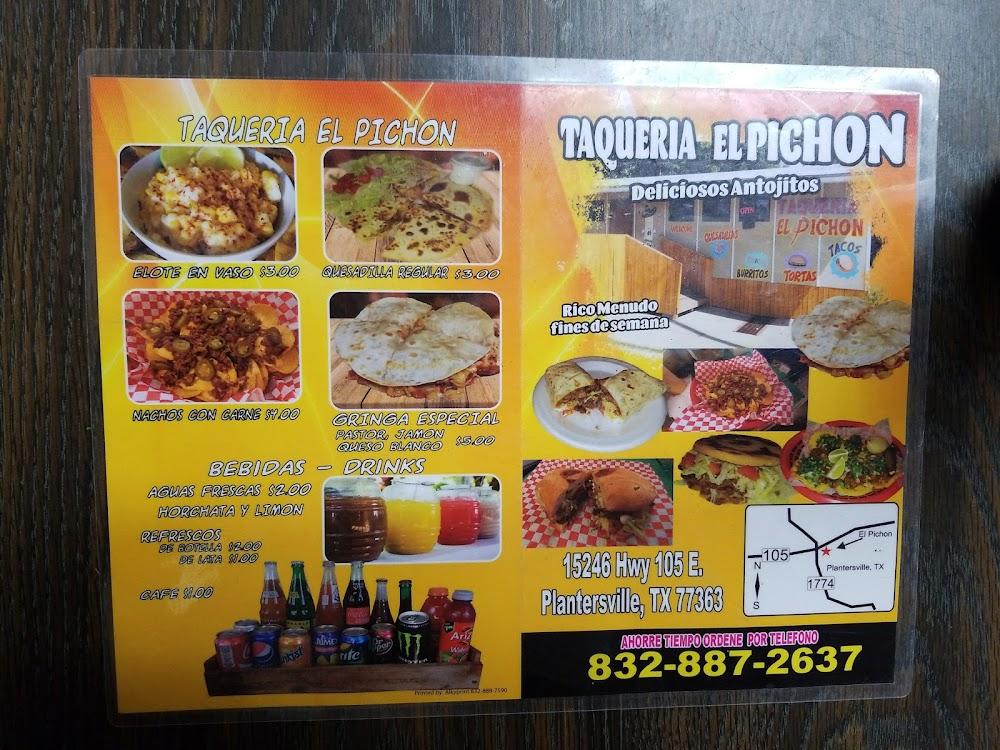 El Pichon Menu image 3